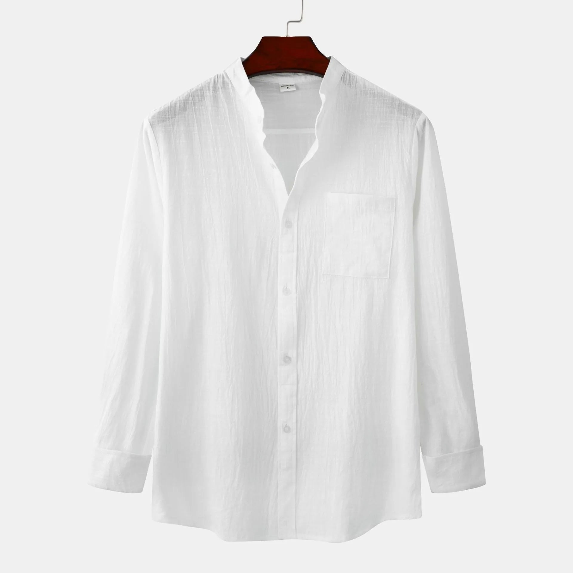 Camisa de Linho Masculina - Maximino Moda