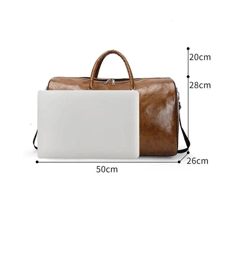 Bolsa Masculina de Viagem Vintage MXI68 - Maximino